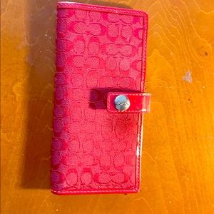 Coach Checkbook Holder